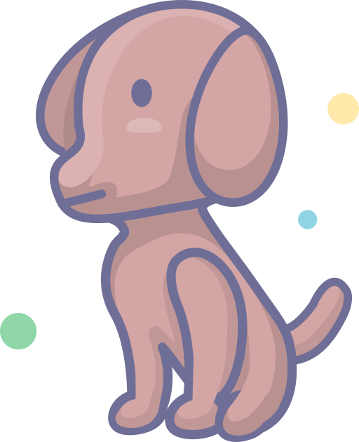 Cute animal Generic color lineal-color icon