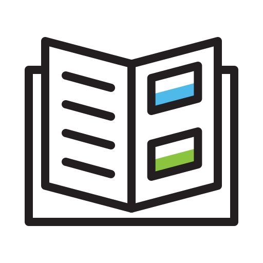 Book Generic color lineal-color icon