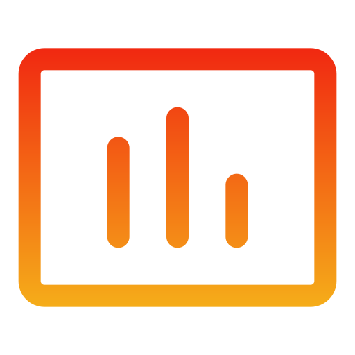 Data sheet Generic gradient outline icon