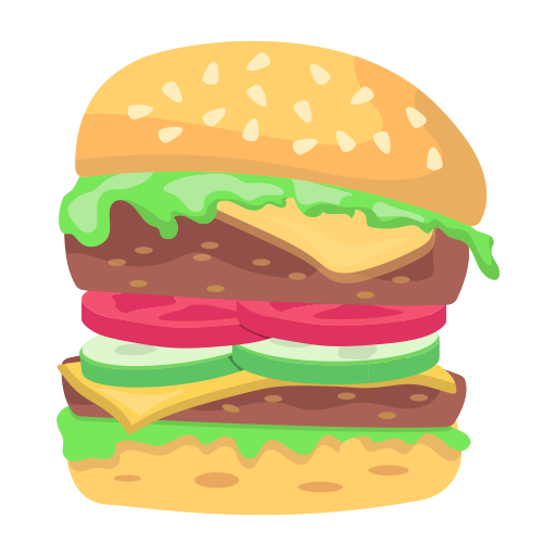 burger Generic color fill Icône