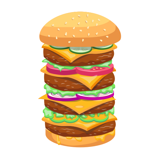 hamburger Generic color fill ikona
