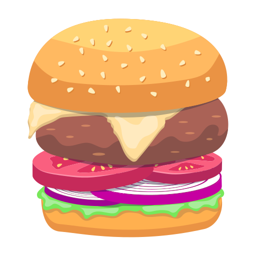 burger wołowy Generic color fill ikona
