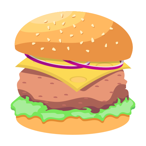 Beefburger Generic color fill icon