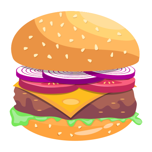 hamburger Generic color fill icona
