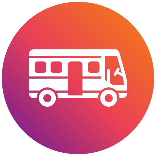 bus Generic gradient fill icon