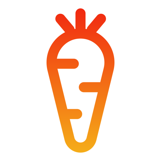 Carrot Generic gradient outline icon