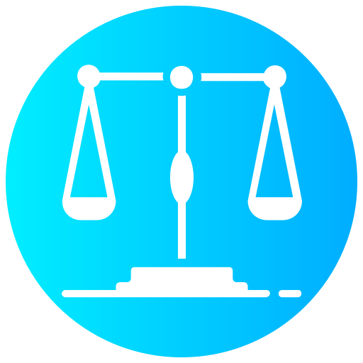 Justice scale Generic gradient fill icon