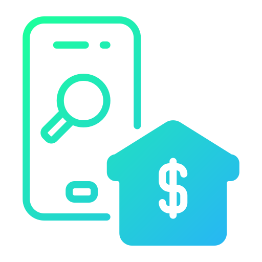 Rent house Generic gradient fill icon