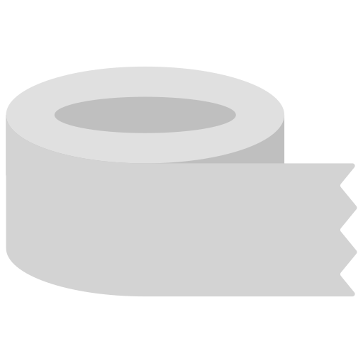 Duct tape Juicy Fish Flat icon
