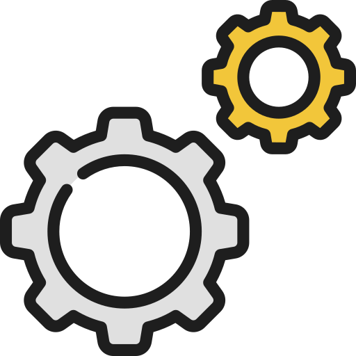 Gears Juicy Fish Soft-fill icon