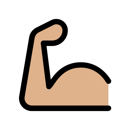 músculo Generic color lineal-color icono