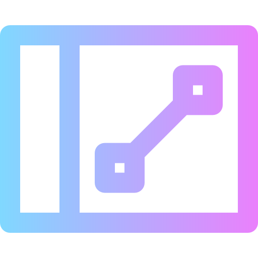 Vector Super Basic Rounded Gradient icon