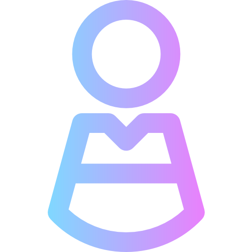 User Super Basic Rounded Gradient icon
