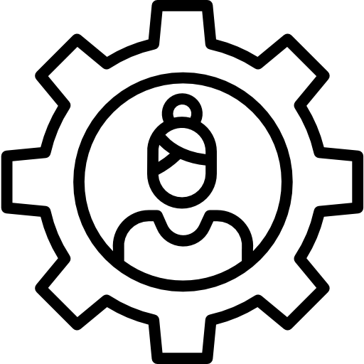 geschäftsfrau Kiranshastry Lineal icon