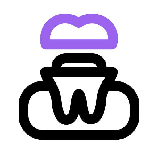 tandheelkundige kroon Generic color outline icoon