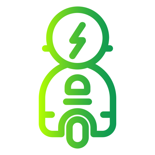 Electric motor Generic gradient outline icon