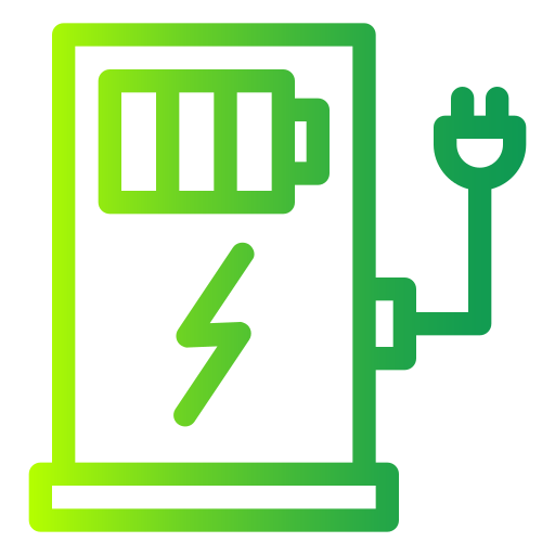 Electric station Generic gradient outline icon
