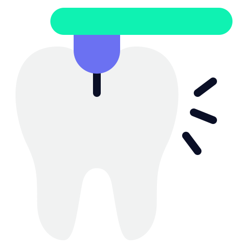 Dental tool Generic color fill icon