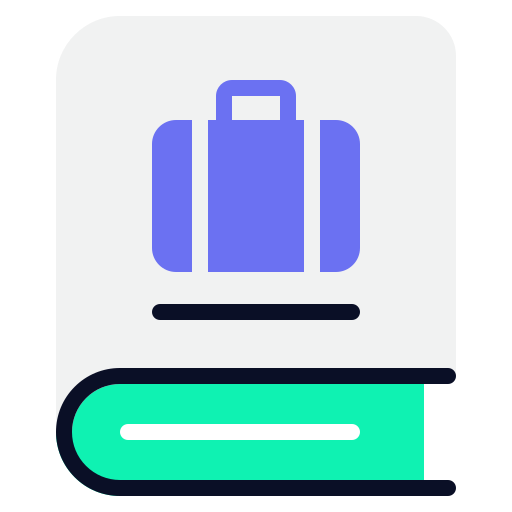 Travel guide Generic color fill icon