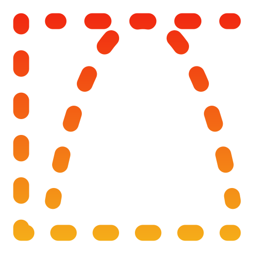 Histogram Generic gradient outline icon