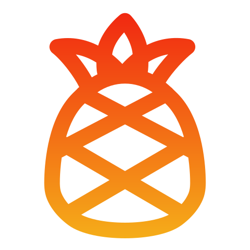 Pineapple Generic gradient outline icon