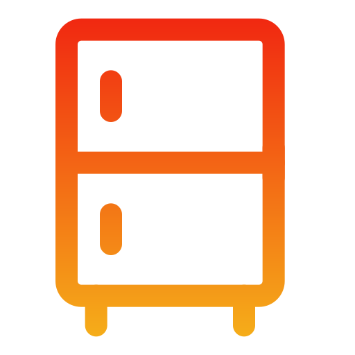 Refrigerator Generic gradient outline icon