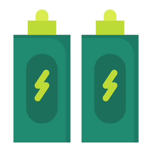 batterij opladen Generic color fill icoon