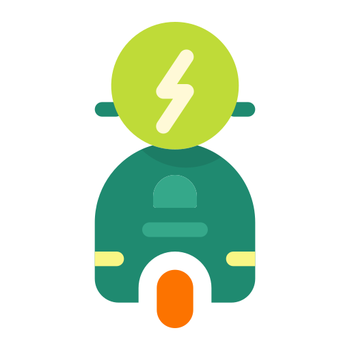 Electric motor Generic color fill icon
