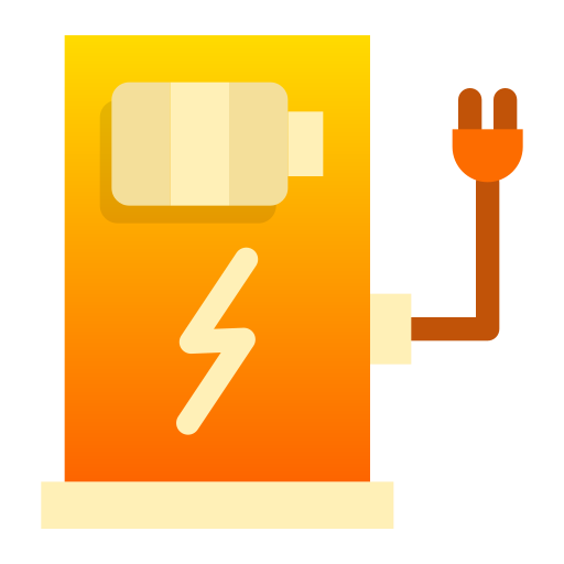 Electric station Generic gradient fill icon