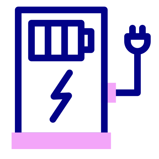 elektrische station Generic color lineal-color icon