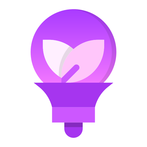 bombilla Generic gradient fill icono