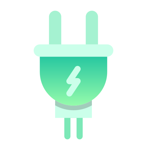 Plug Generic gradient fill icon