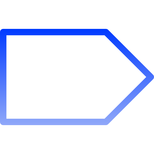 右 Generic gradient outline icon