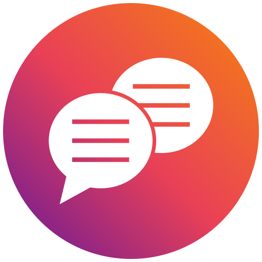 bubble-chat Generic gradient fill icon