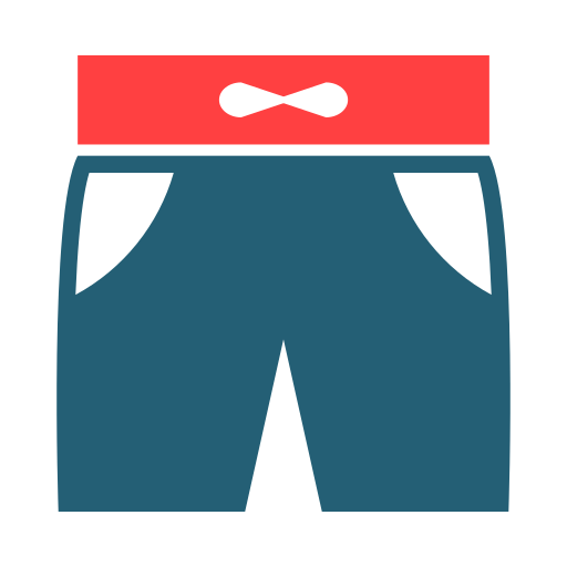 Shorts Generic color fill icon
