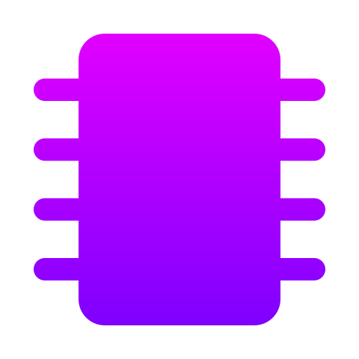 chip Generic gradient fill icono