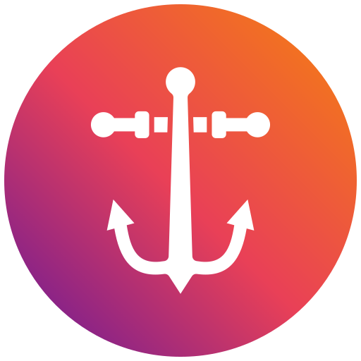 Anchor Generic gradient fill icon