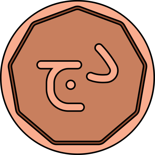 dinar Generic color lineal-color icono