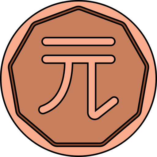 nouveau dollar taïwanais Generic color lineal-color Icône