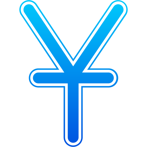 yuan Generic gradient fill ikona