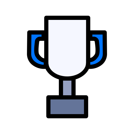 Trophy Generic color lineal-color icon