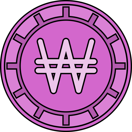 Won Generic color lineal-color icon