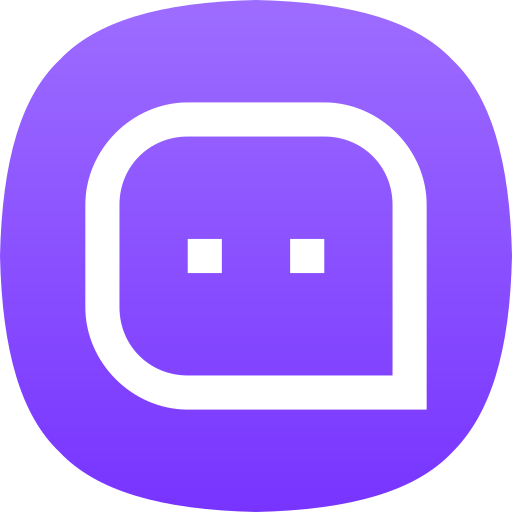 Chat Generic gradient fill icon