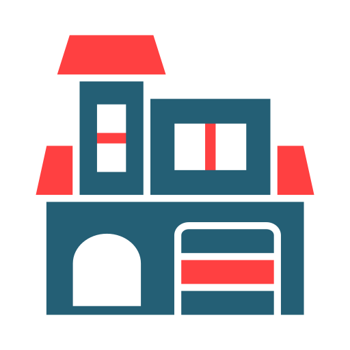 Modern house Generic color fill icon