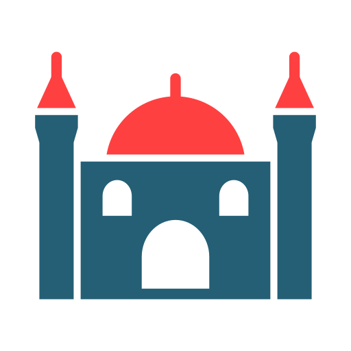 mosquée Generic color fill Icône