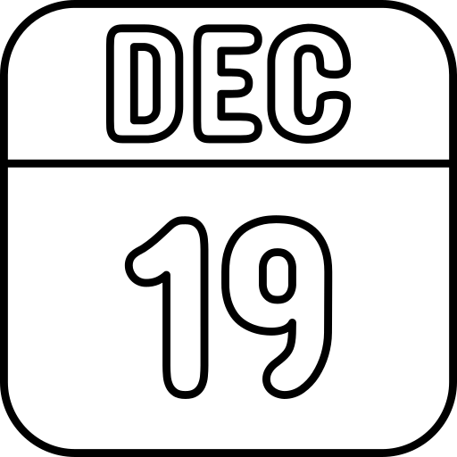 neunzehn Generic black outline icon