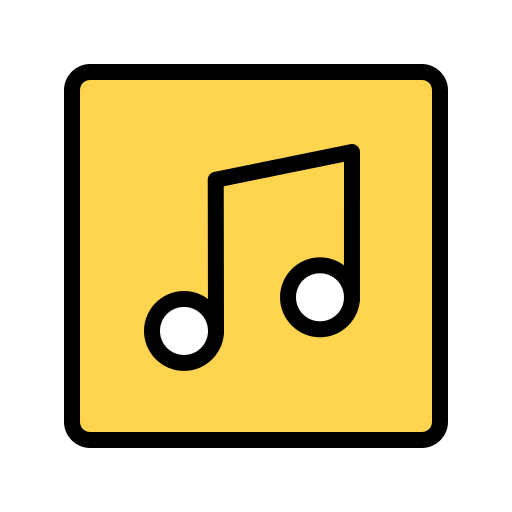 musiknote Generic color lineal-color icon