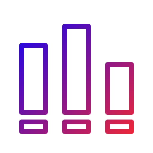 Equalizer Generic gradient outline icon
