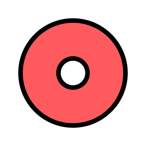 vinyl Generic color lineal-color icon