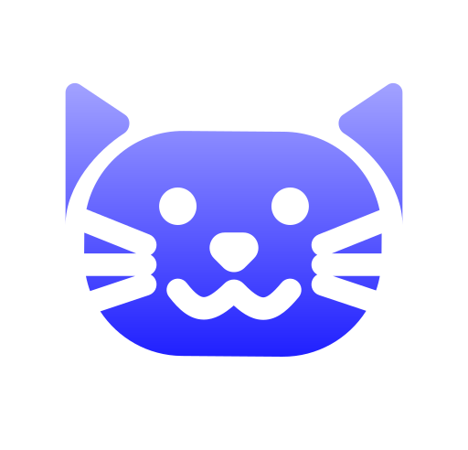 고양이 Generic gradient fill icon